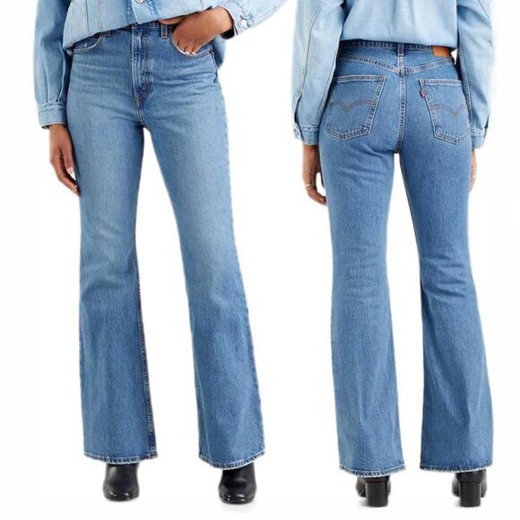 Levi's 70's High Flare Jeans - Picture 3 of 4